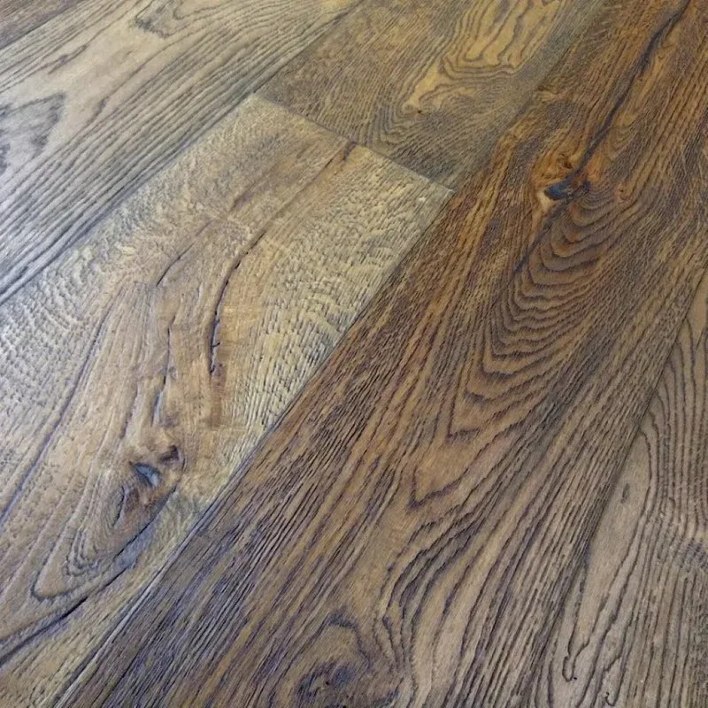 IMPERIAL Solenza Engineered Antique Dark Brown Distressed Brushed 20x190mm