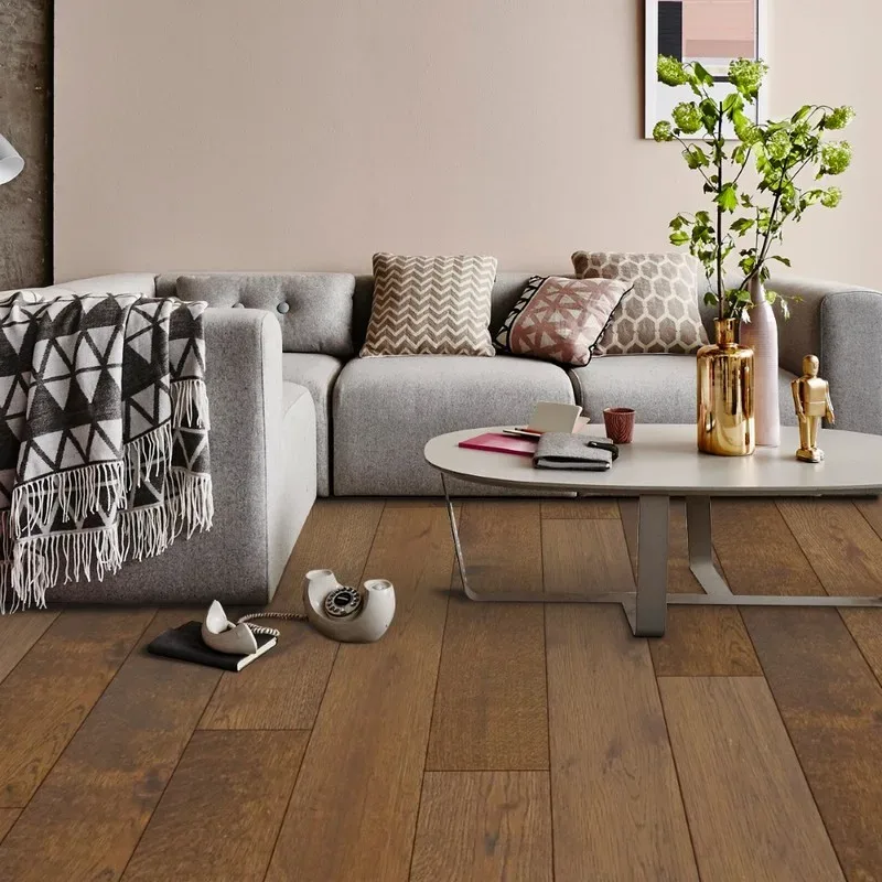 ITALIAN Pomero Engineered Mont Blanc Old English Brushed Oiled 20x220mm