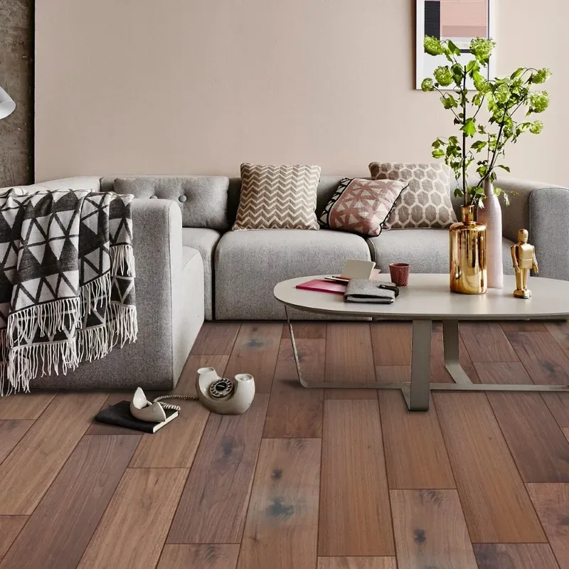 ITALIAN Pratoza Engineered Next S. Black American Walnut Lacquered 18mm