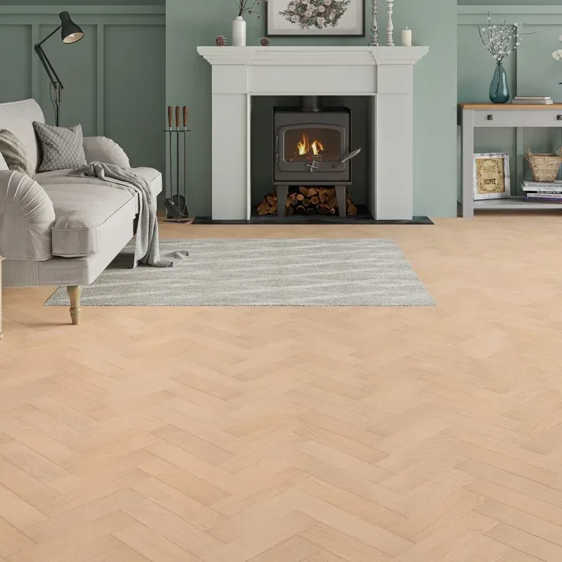 SCANDINAVIAN Norden HB Exeter Oak Smooth U/F Rustic T&G 10/3x80x300mm