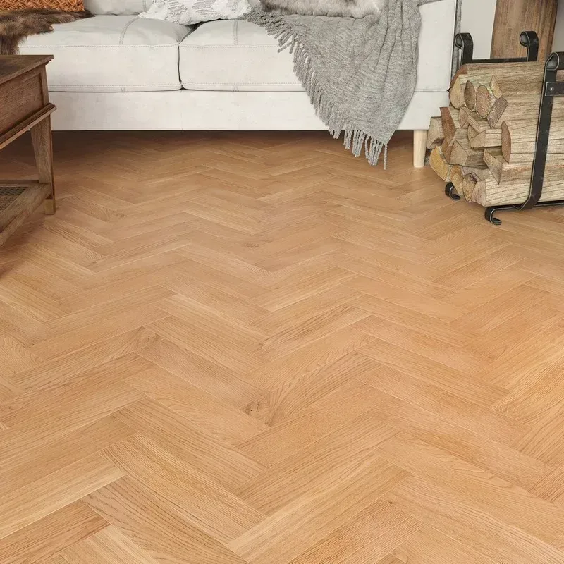 SCANDINAVIAN Fjorden HB Liskeard Oak Smooth Lacq Rustic T&G 10/3x80x300mm