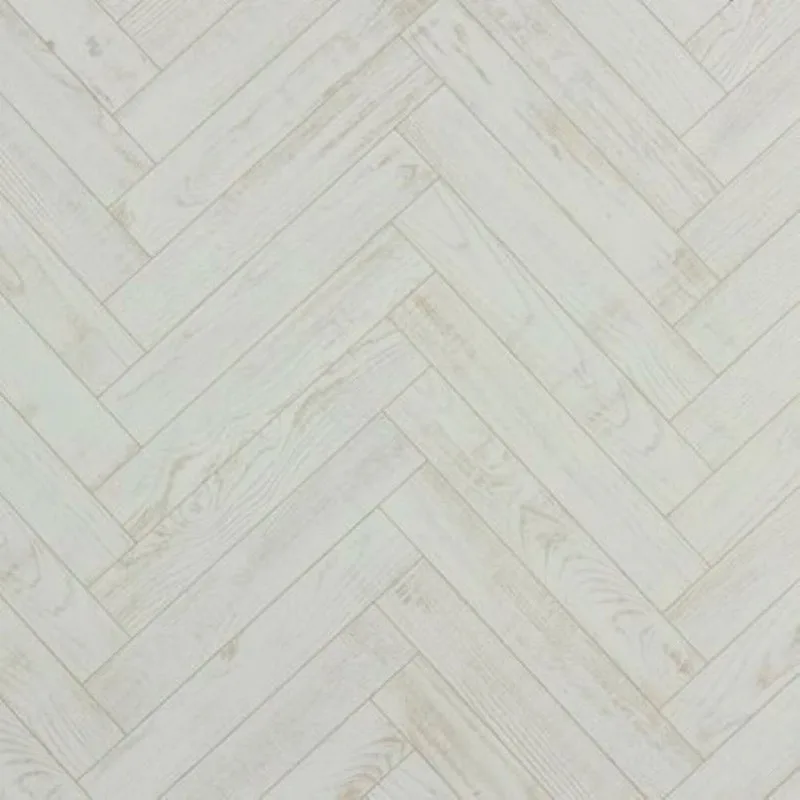 URBAN Disteno Laminate Herringbone Olympic White Click 8x84mm