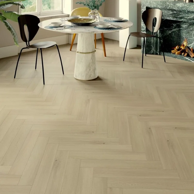 IMPERIAL Ravellon SPC Herringbone Raw Oak 6mm