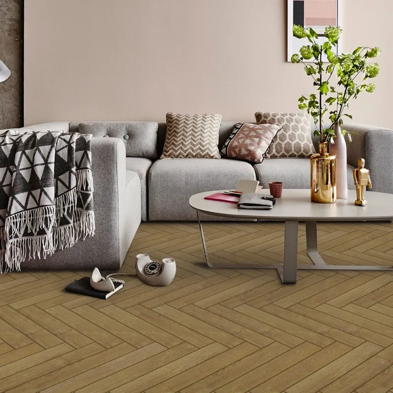 ITALIAN Matera Laminate Chateau Herringbone Crete Oak 8x84mm