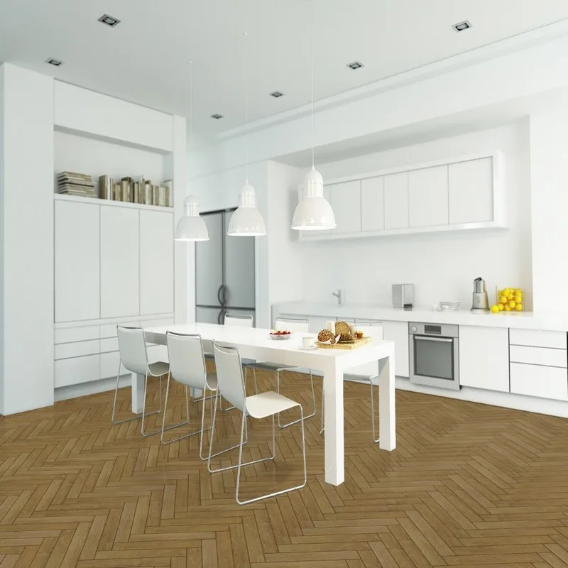 ITALIAN Matera Laminate Chateau Herringbone Crete Oak 8x84mm