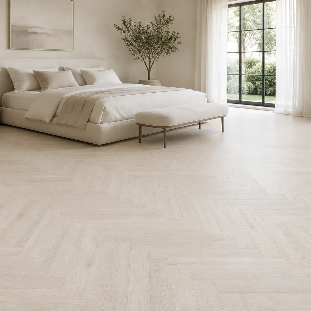 IMPERIAL Solvetto Engineered Brushed White UV Oiled 14/2x90x450mm