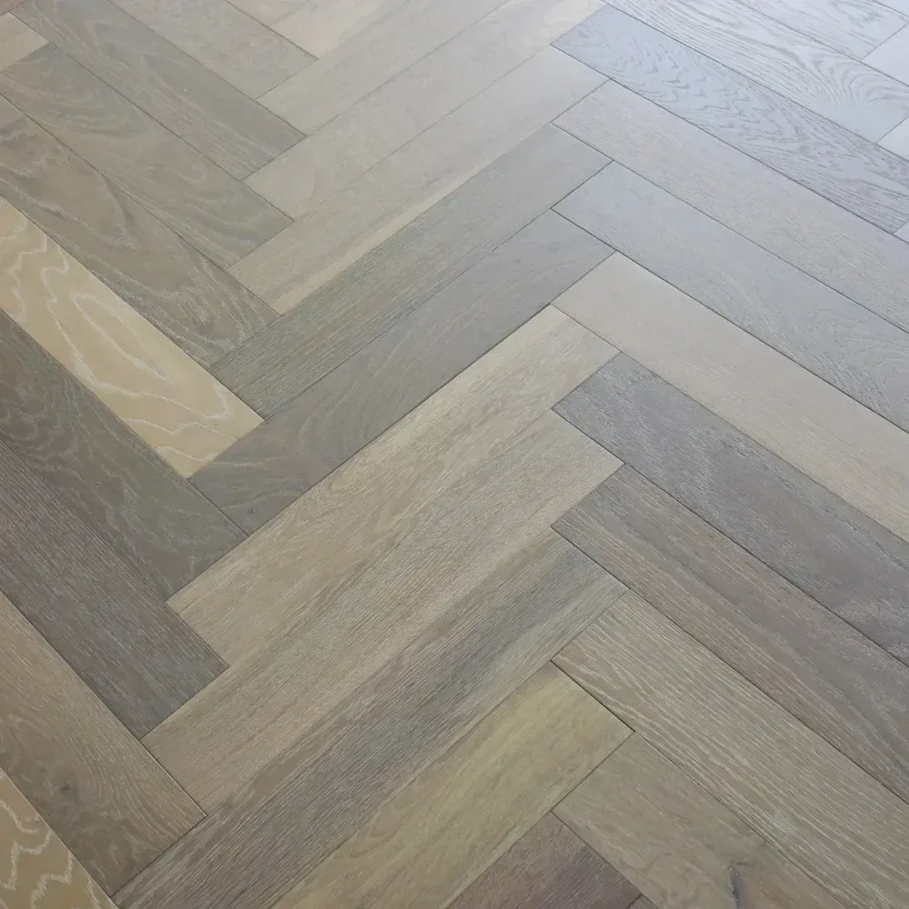 IMPERIAL Mondoro Engineered Smoke Grey Brushed UV Oiled 14/2x90x450mm