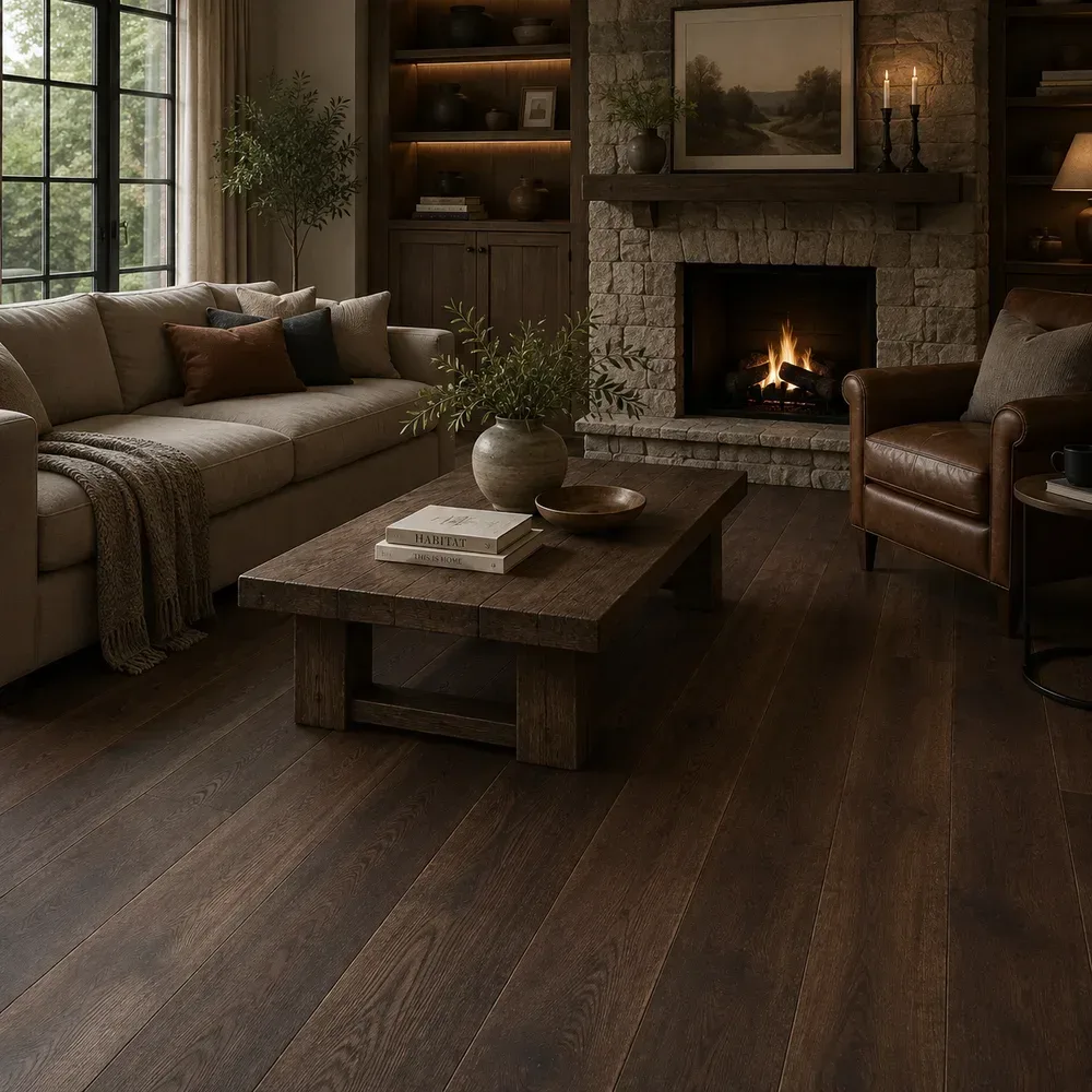 IMPERIAL Cordeno Engineered Mocha Oak Brushed and Matt Lacquered 14/3x190x1900mm