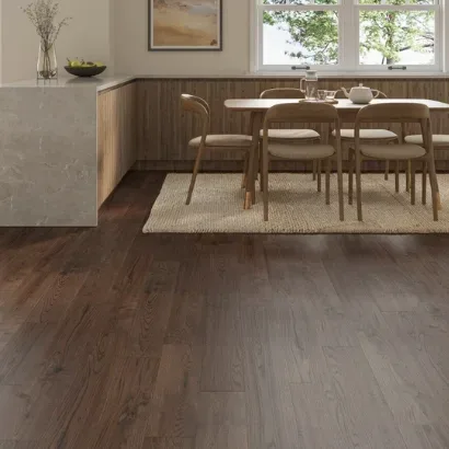 SCANDINAVIAN Aila Plank Oak Handscraped Brushed UV Lacquered T&G 18x150x300-1200mm