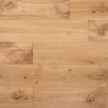 SCANDINAVIAN Sova Plank Solid Oak Smooth UV Lacquered Rustic T&G 18x125x300-1200mm